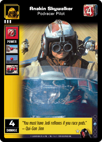 Anakin Skywalker, Podracer Pilot