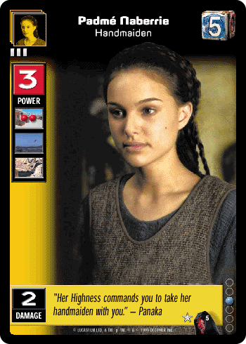 Padmé Naberrie, Handmaiden