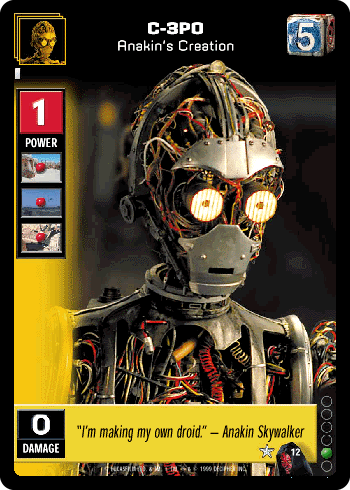 C-3PO, Anakin's Creation