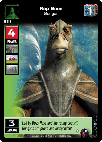 Rep Been, Gungan