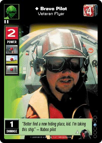Bravo Pilot, Veteran Flyer