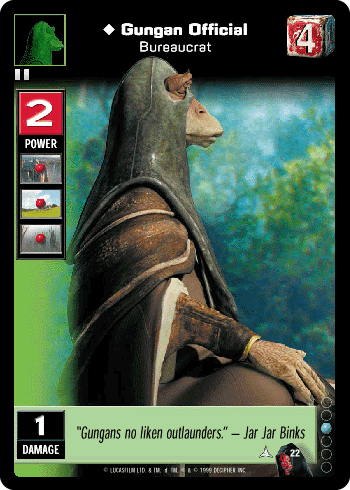 Gungan Official, Bureaucrat