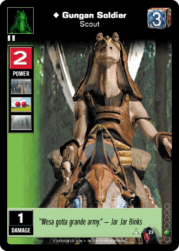 Gungan Soldier, Scout