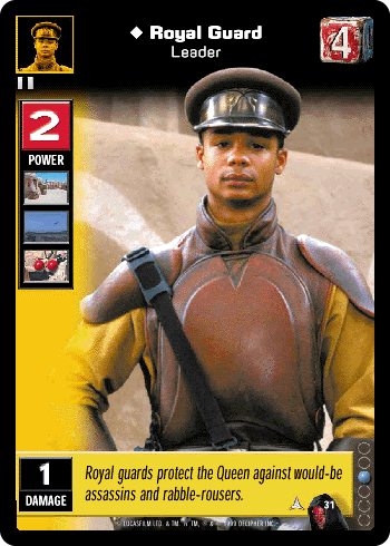 Royal Guard, Leader