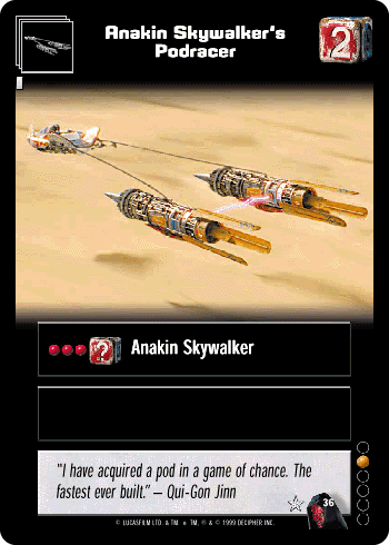Anakin Skywalker's Podracer