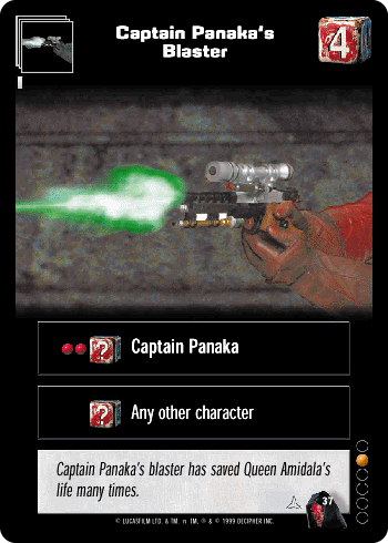 Captain Panaka's Blaster