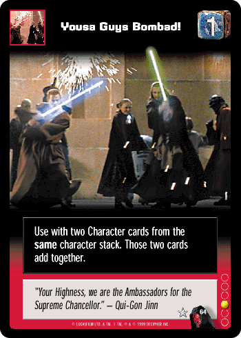 Yousa Guys Bombad!
