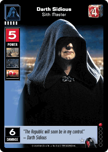 Darth Sidious, Sith Master