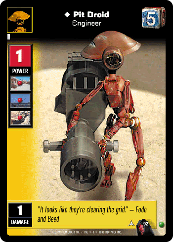 Pit Droid, Engineer