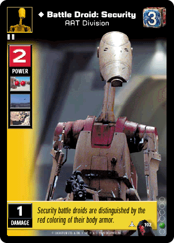 Battle Droid: Security, AAT Division