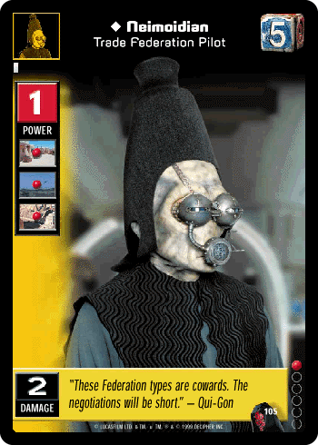 Neimoidian, Trade Federation Pilot
