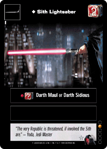 Sith Lightsaber