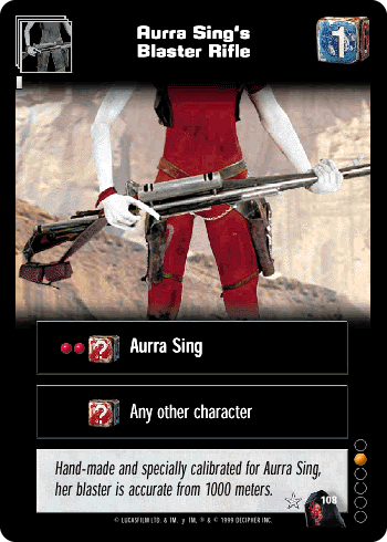 Aurra Sing's Blaster Rifle