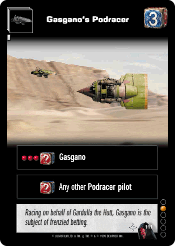 Gasgano's Podracer