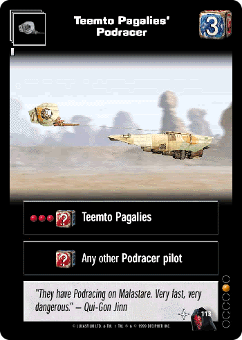 Teemto Pagalies' Podracer