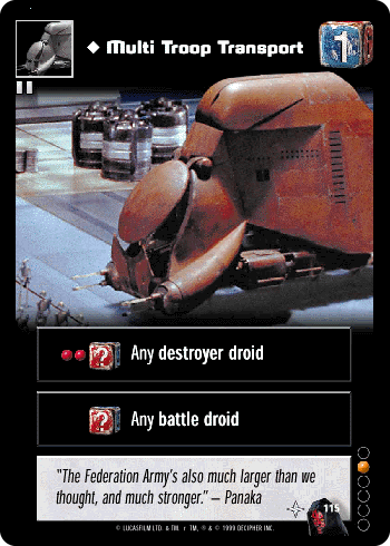 Multi Troop Transport