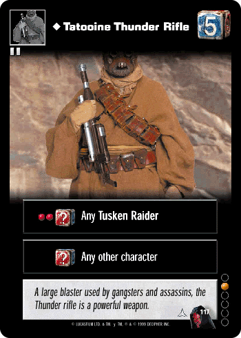 Tatooine Thunder Rifle